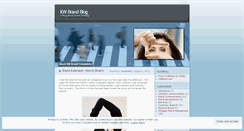 Desktop Screenshot of kwbrand.wordpress.com