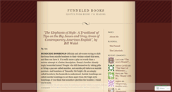 Desktop Screenshot of funneledbooks.wordpress.com