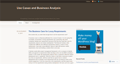 Desktop Screenshot of businessanalystcoach.wordpress.com