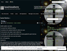 Tablet Screenshot of lasairionaberry.wordpress.com