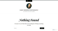 Desktop Screenshot of caseyarnesonphotography.wordpress.com