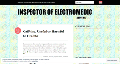 Desktop Screenshot of electromedicinspector.wordpress.com