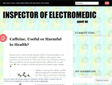 Tablet Screenshot of electromedicinspector.wordpress.com