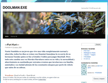 Tablet Screenshot of doolmanx84.wordpress.com