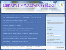 Tablet Screenshot of librarykvwaltairvisakhapatnam.wordpress.com