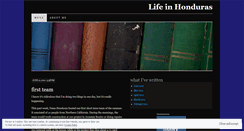 Desktop Screenshot of leoinhonduras.wordpress.com