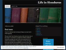 Tablet Screenshot of leoinhonduras.wordpress.com