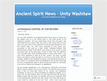 Tablet Screenshot of ancientspirit1.wordpress.com