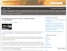 Tablet Screenshot of libertadexpression.wordpress.com