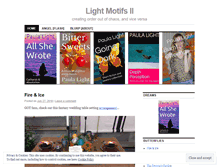 Tablet Screenshot of lightmotifs.wordpress.com