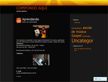 Tablet Screenshot of anairsouza.wordpress.com