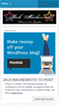 Mobile Screenshot of jackmax2.wordpress.com