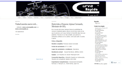 Desktop Screenshot of curvarapida.wordpress.com