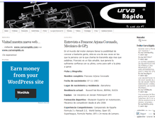 Tablet Screenshot of curvarapida.wordpress.com