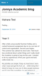 Mobile Screenshot of jonnyreed.wordpress.com