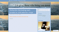 Desktop Screenshot of angelwow.wordpress.com