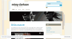 Desktop Screenshot of missyclarkson.wordpress.com