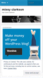 Mobile Screenshot of missyclarkson.wordpress.com