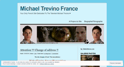 Desktop Screenshot of michaeltrevinofrance.wordpress.com