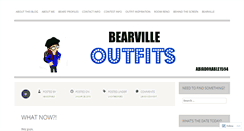 Desktop Screenshot of bearvilleoutfits.wordpress.com
