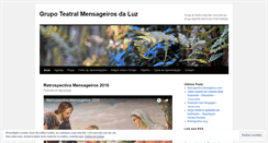 Desktop Screenshot of mensageirosluz.wordpress.com