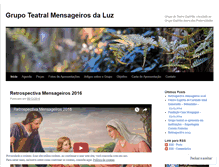 Tablet Screenshot of mensageirosluz.wordpress.com