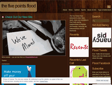 Tablet Screenshot of fivepointsflood.wordpress.com