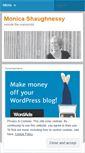Mobile Screenshot of monicashaughnessy.wordpress.com