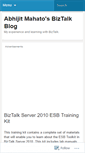 Mobile Screenshot of abhijitmahato.wordpress.com