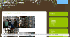 Desktop Screenshot of miaviarioelcarmen.wordpress.com
