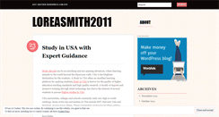 Desktop Screenshot of loreasmith2011.wordpress.com