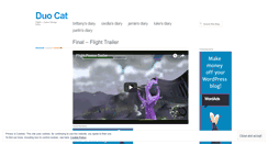Desktop Screenshot of duocat.wordpress.com