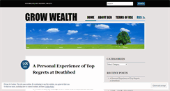 Desktop Screenshot of growwealth.wordpress.com