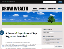 Tablet Screenshot of growwealth.wordpress.com