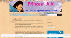 Desktop Screenshot of princessjuhichawla.wordpress.com