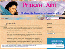 Tablet Screenshot of princessjuhichawla.wordpress.com