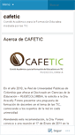 Mobile Screenshot of cafetic.wordpress.com