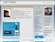 Tablet Screenshot of jajabd.wordpress.com