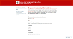 Desktop Screenshot of computerengineeringnotes.wordpress.com
