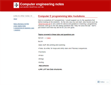 Tablet Screenshot of computerengineeringnotes.wordpress.com