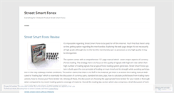 Desktop Screenshot of blogstreetsmartforex.wordpress.com