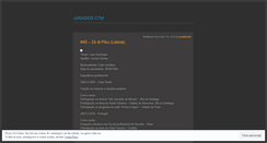 Desktop Screenshot of juradosctm.wordpress.com