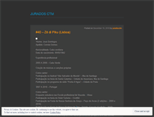 Tablet Screenshot of juradosctm.wordpress.com