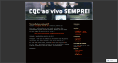 Desktop Screenshot of cqcaovivo.wordpress.com