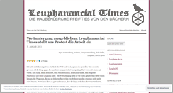 Desktop Screenshot of leuphanancialtimes.wordpress.com
