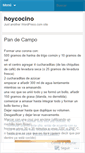 Mobile Screenshot of hoycocino.wordpress.com