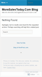 Mobile Screenshot of moresalestoday.wordpress.com
