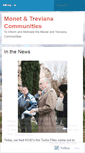Mobile Screenshot of monettrevianacommunities.wordpress.com