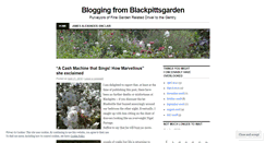 Desktop Screenshot of blackpittsgarden.wordpress.com