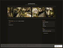 Tablet Screenshot of postm.wordpress.com